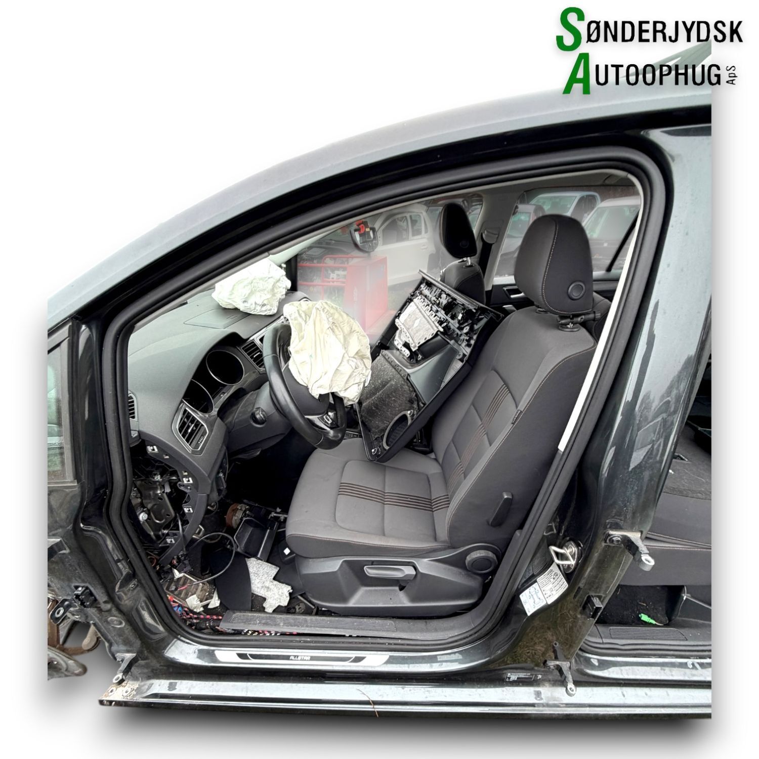 VW Golf Sportsvan Dørliste Gummi 4d Med OEM Nr. 510867911C Fra VW Ophugger