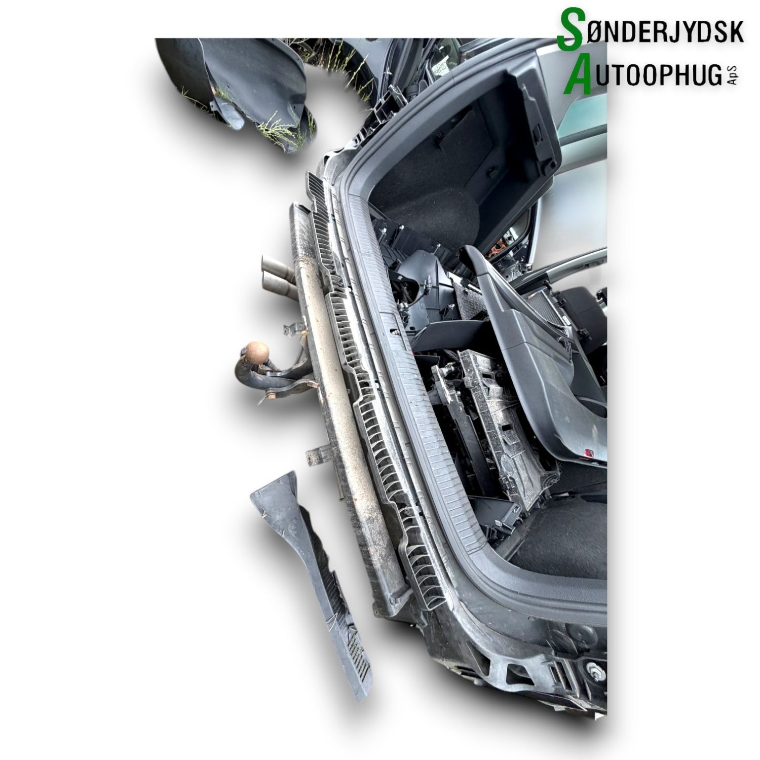 VW Golf Sportsvan Kofanger Holder Vb Med OEM Nr. 510807393C Fra VW Ophugger