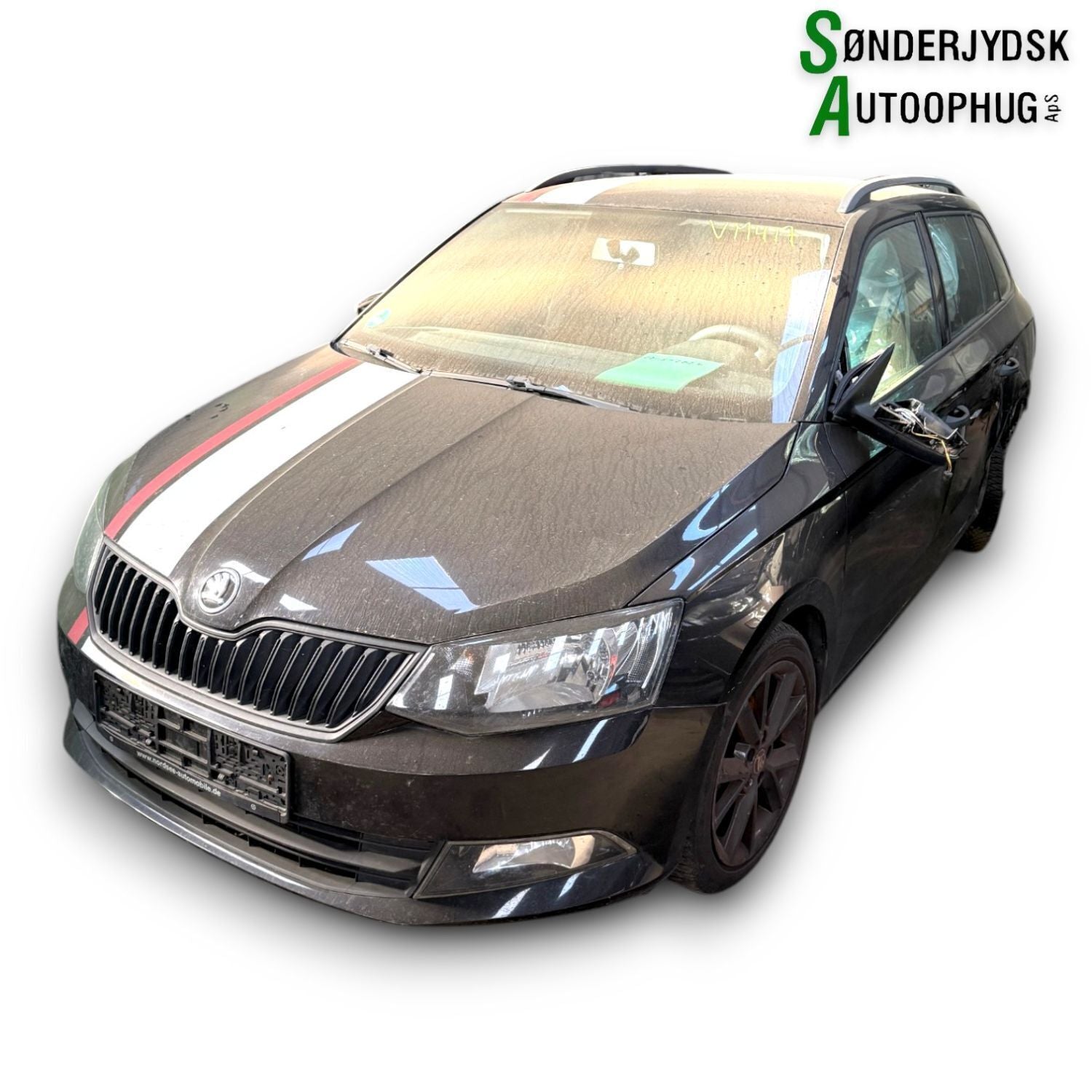 Skoda Fabia Gearkasse 5 Trin Med OEM Nr. 02T300049SX Fra Skoda Ophugger
