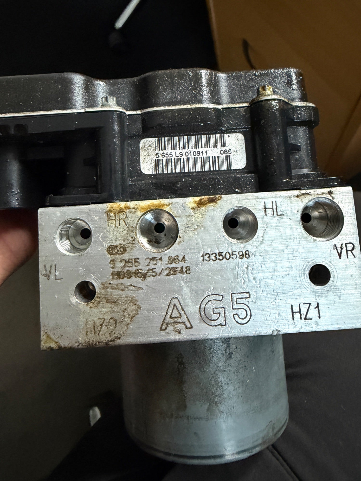 Opel Corsa D ABS Pumpe Med OEM Nr. AG5 Fra Opel Ophugger