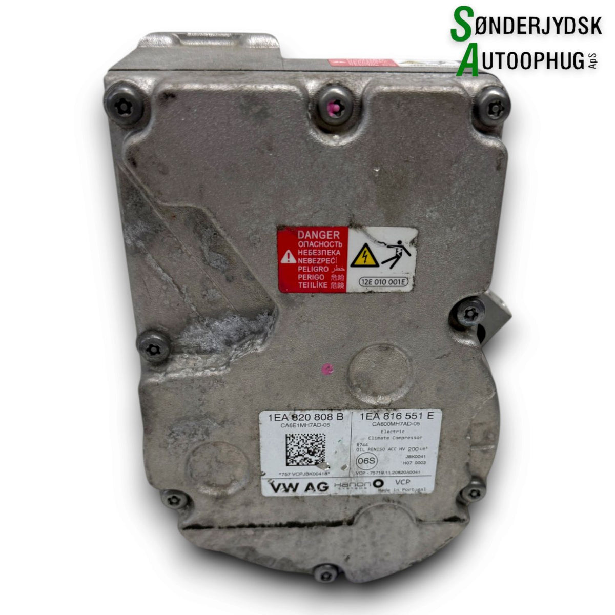 VW Id3 Aircondition Pumpe Med OEM Nr. 1EA820808D Fra VW Ophugger