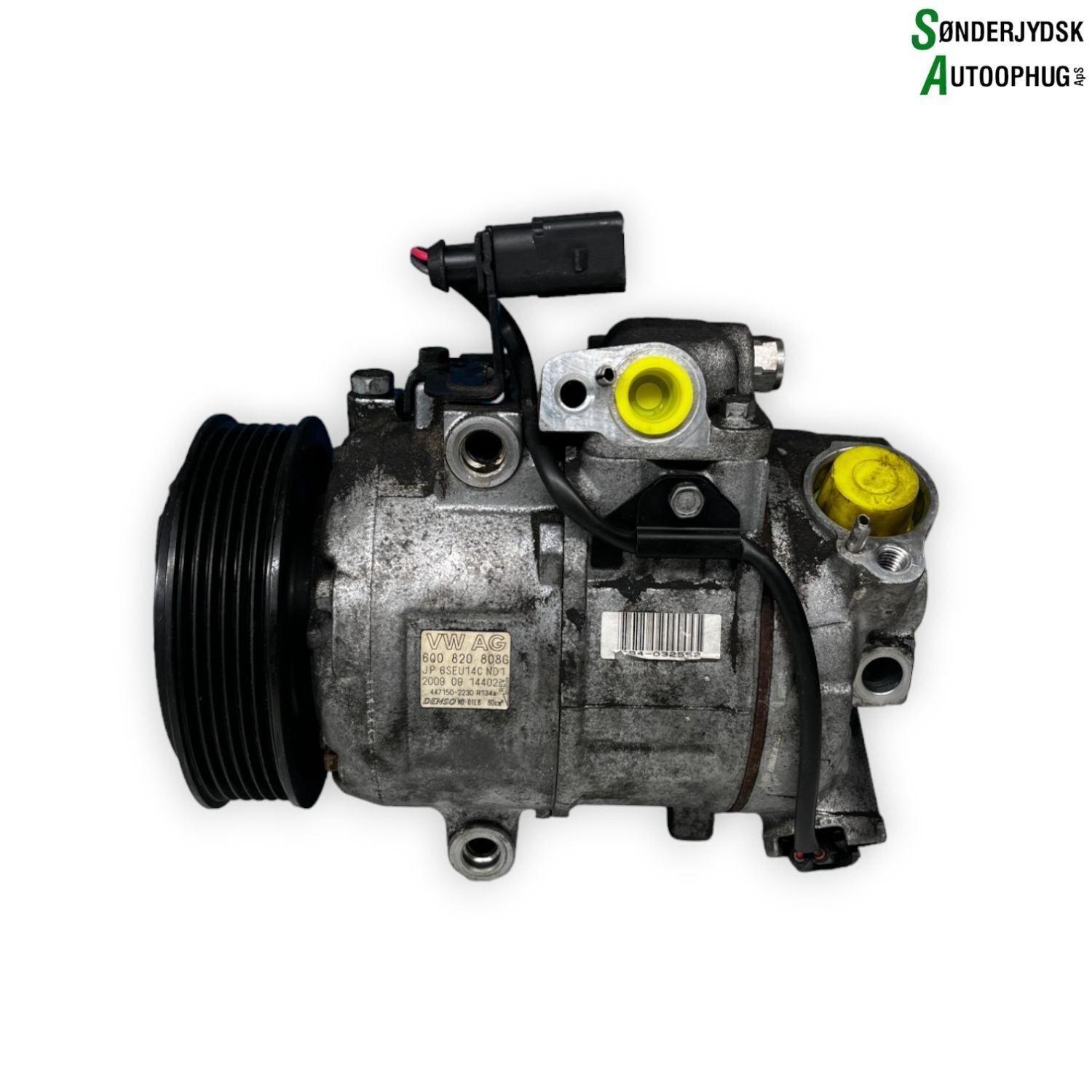 VW Polo 6R Aircondition Pumpe Med OEM Nr. 6Q0820808G Fra VW Ophugger