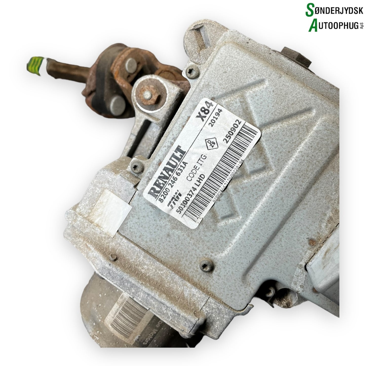 Renault Megane 2 Ratstamme M/El-Servo Med OEM Nr. 82002456631A Fra Renault Ophugger