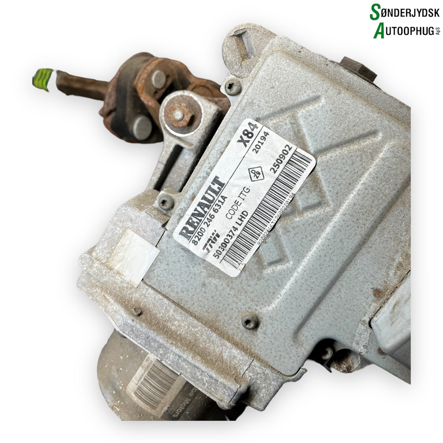 Renault Megane 2 Ratstamme M/El-Servo Med OEM Nr. 82002456631A Fra Renault Ophugger