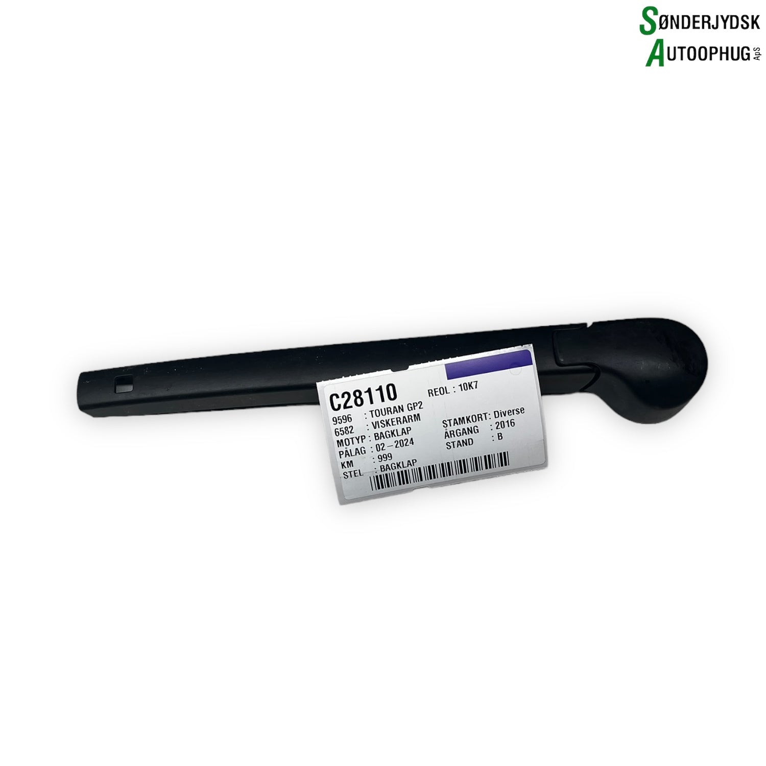 VW Touran GP2 Viskerarm Med OEM Nr. 5G9955707 Fra VW Ophugger