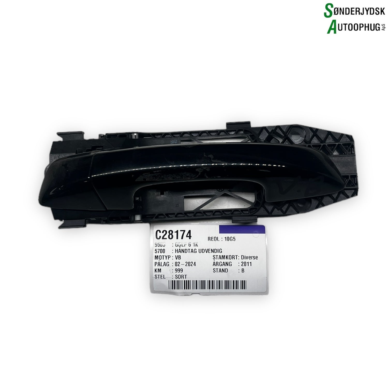 VW Golf 6 1K Håndtag Udvendig Med OEM Nr. 5N0839885G Fra VW Ophugger