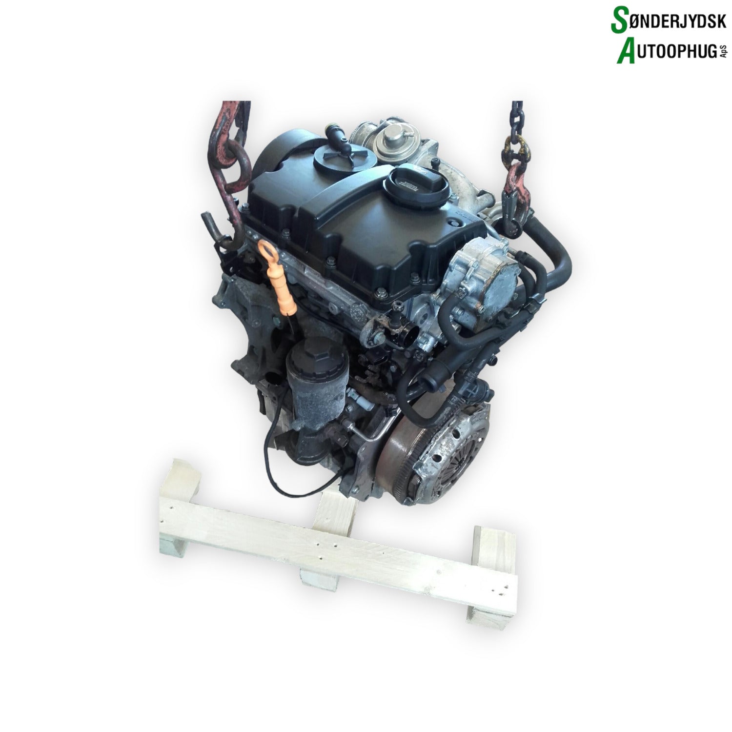 VW Lupo 6E/6X Motor Med OEM Nr. 045100103AX Fra VW Ophugger