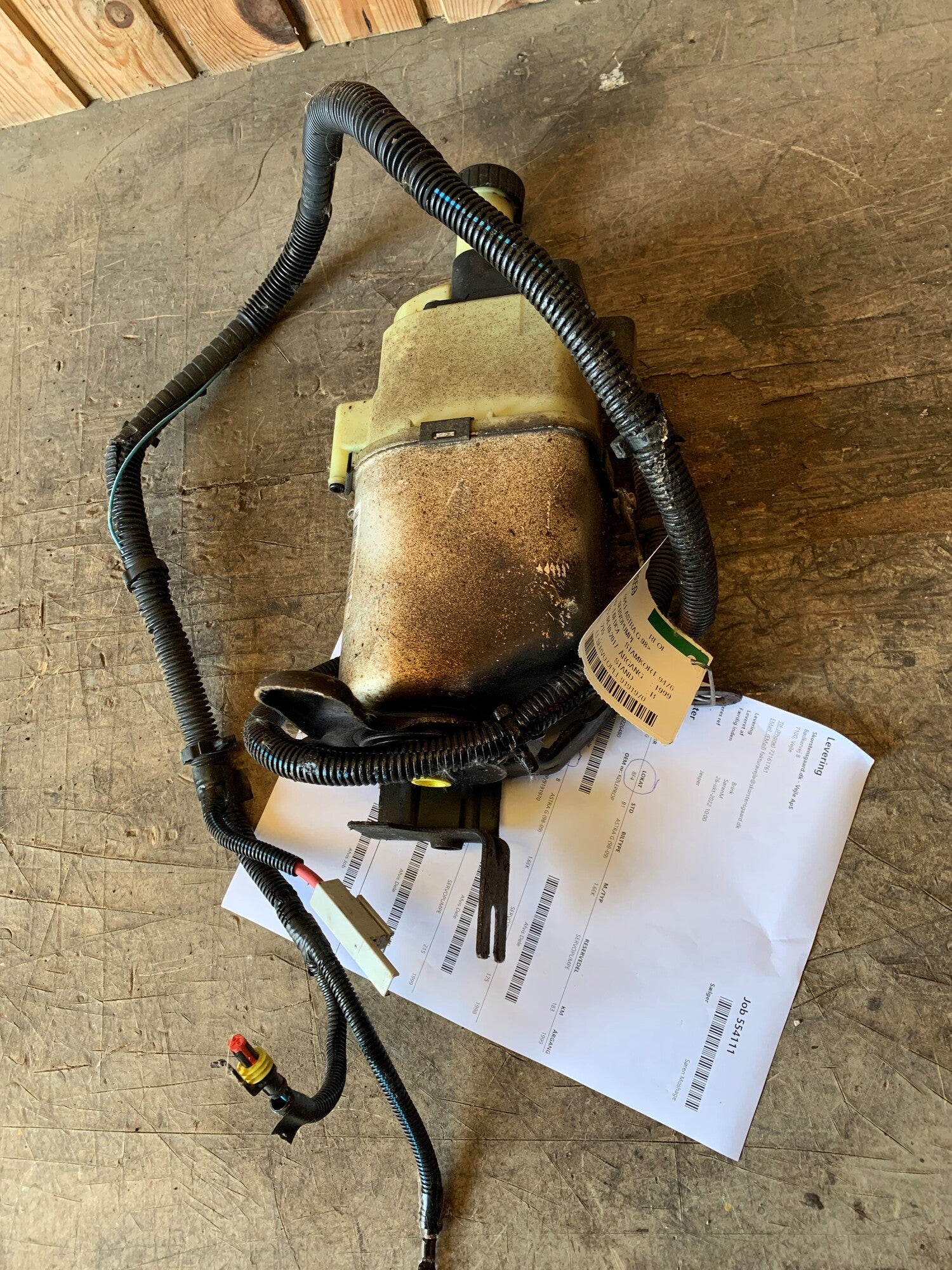 Opel Astra G Servopumpe Med OEM Nr. 9191970 Fra Opel Ophugger