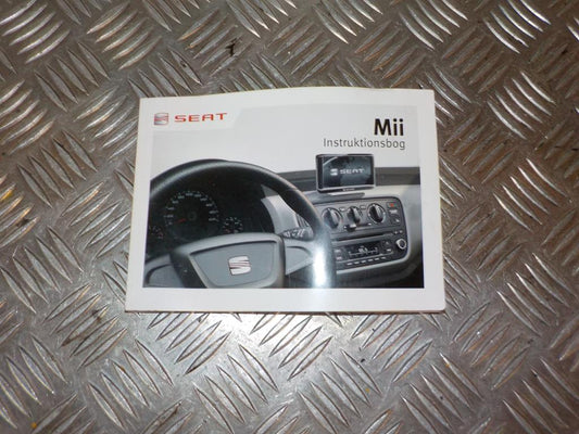 Seat Mii Instruktionsbog Med OEM Nr. DANSK Fra Seat Ophugger