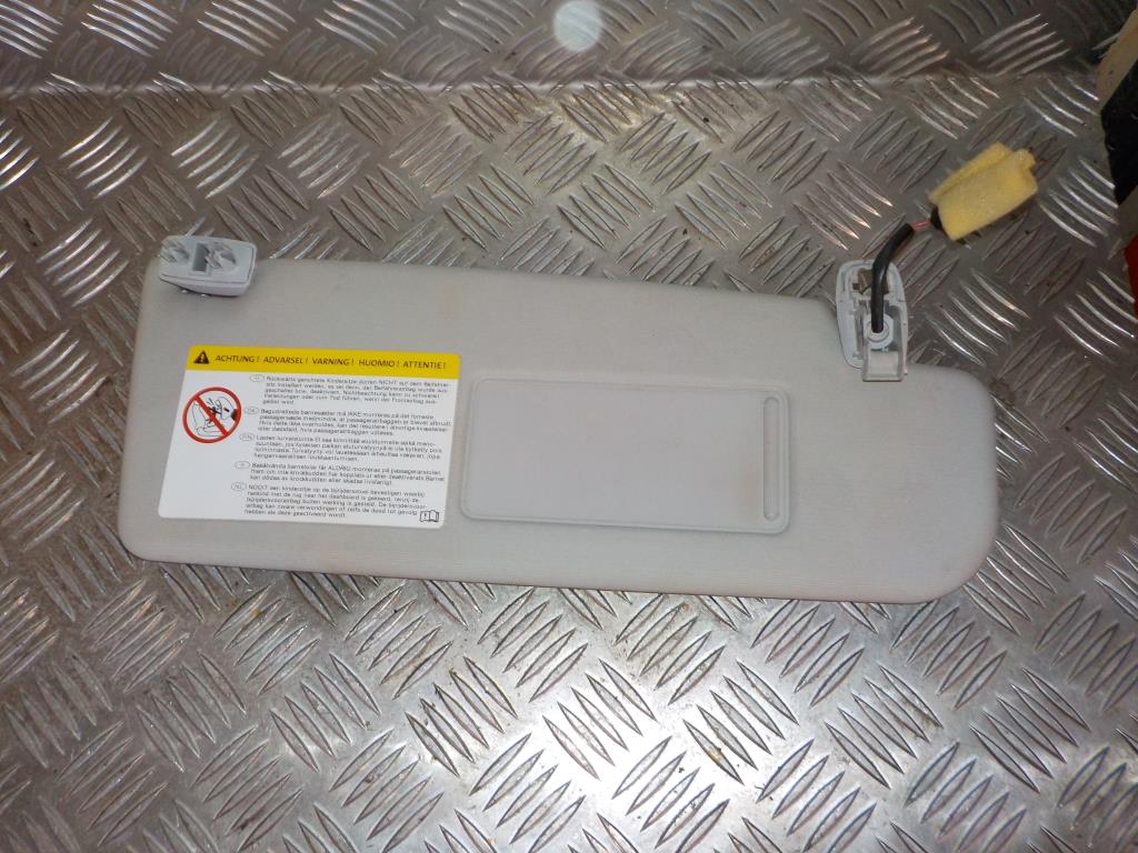 VW Polo 6R Solskærm Med OEM Nr. 6R0857552AL2F4 Fra VW Ophugger
