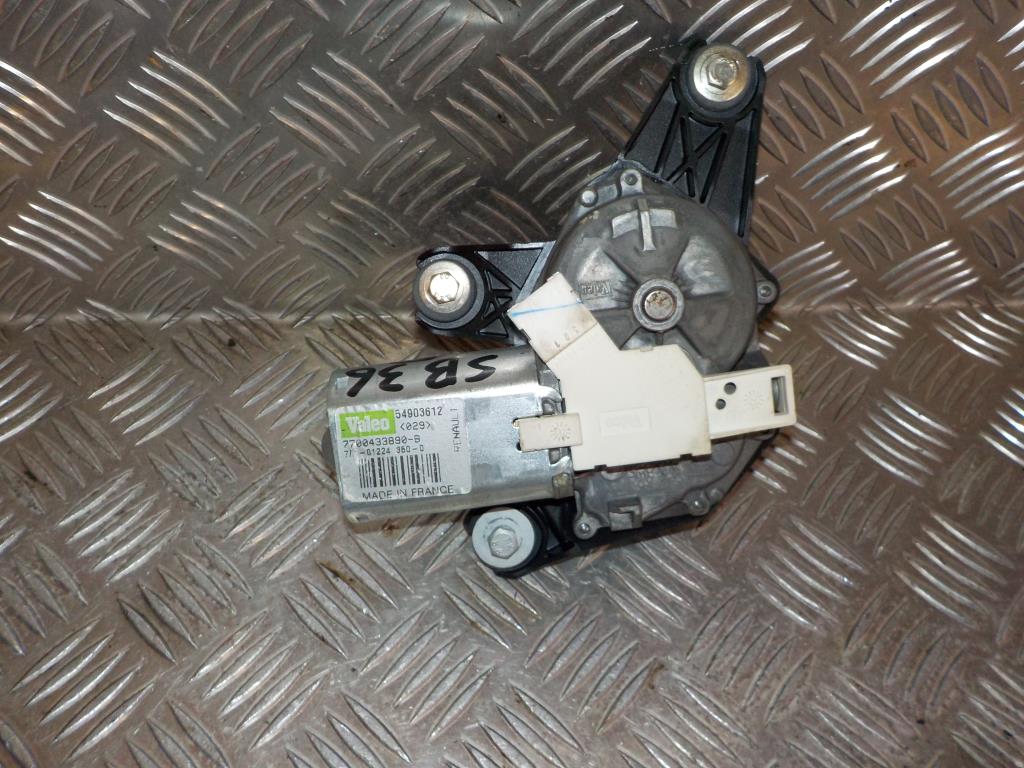 Renault Megane Scenic Bagrudevisker Motor Med OEM Nr. 7700437775 Fra Renault Ophugger