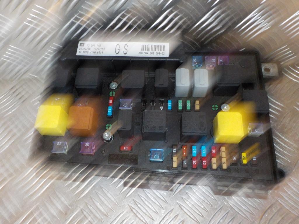 Opel Astra H Startspærre Med OEM Nr. 13220829 Fra Opel Ophugger