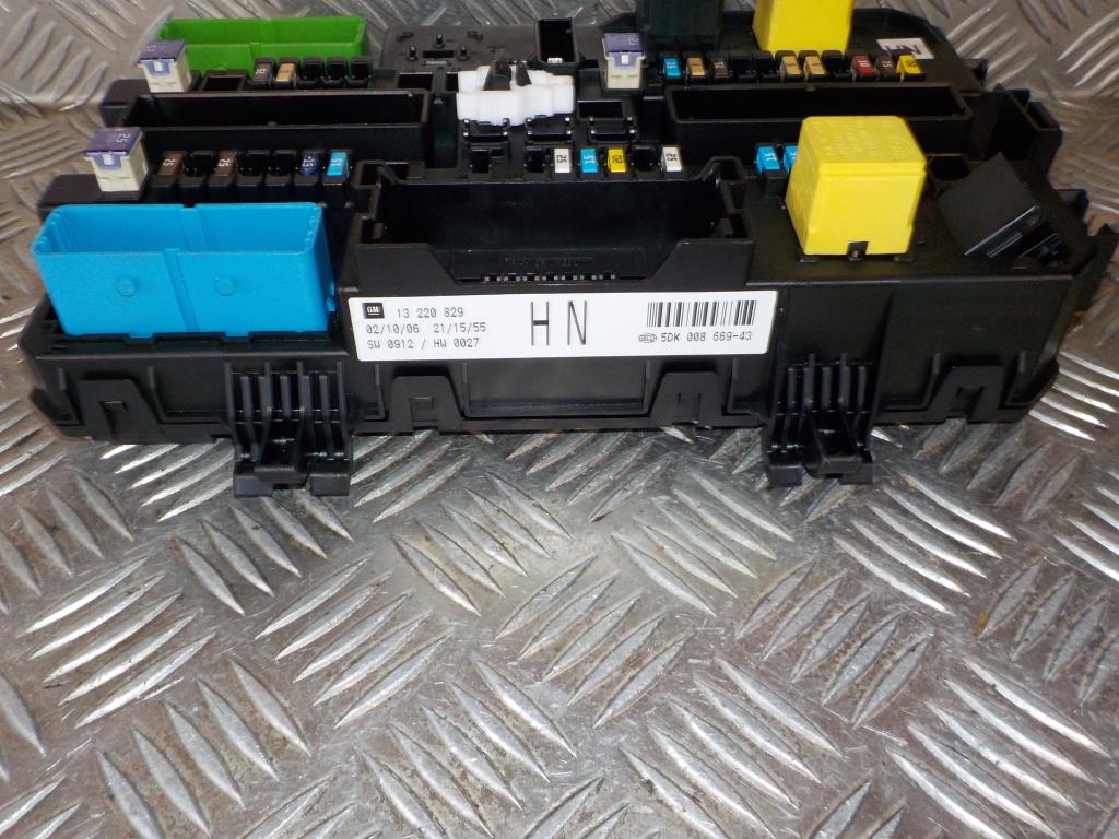 Opel Astra H Startspærre Med OEM Nr. 13206746 Fra Opel Ophugger