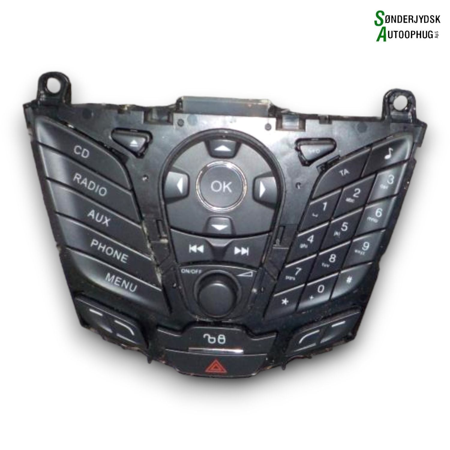 Ford C‑Max 2 Radio M/Cd Med OEM Nr. 1769525 Fra Ford Ophugger