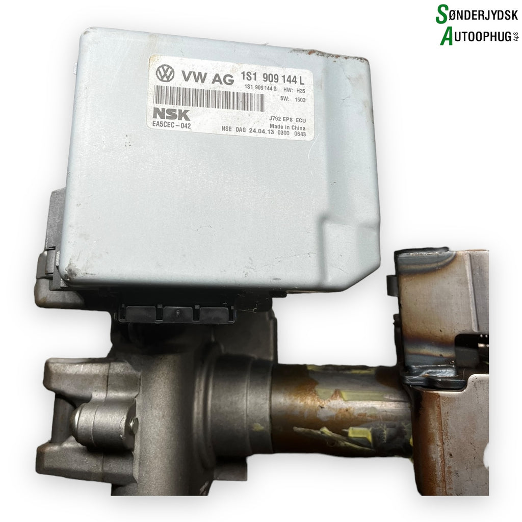 VW Up Ratstamme M/El-Servo Med OEM Nr. 1S1909144L Fra VW Ophugger