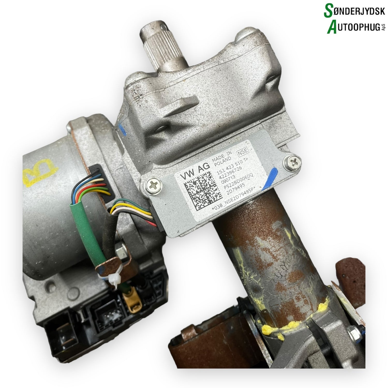 VW Up Ratstamme M/El-Servo Med OEM Nr. 1S1423510T Fra VW Ophugger