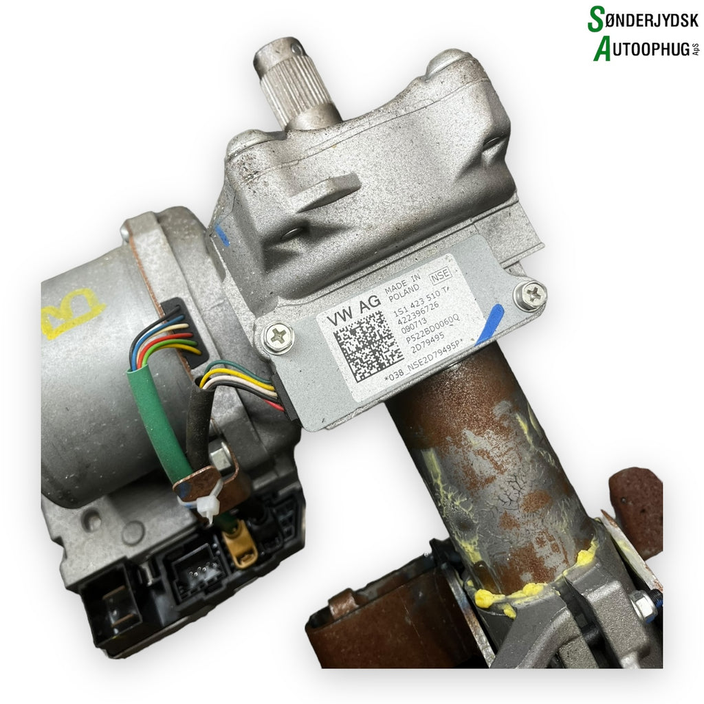 VW Up Ratstamme M/El-Servo Med OEM Nr. 1S1909144L Fra VW Ophugger