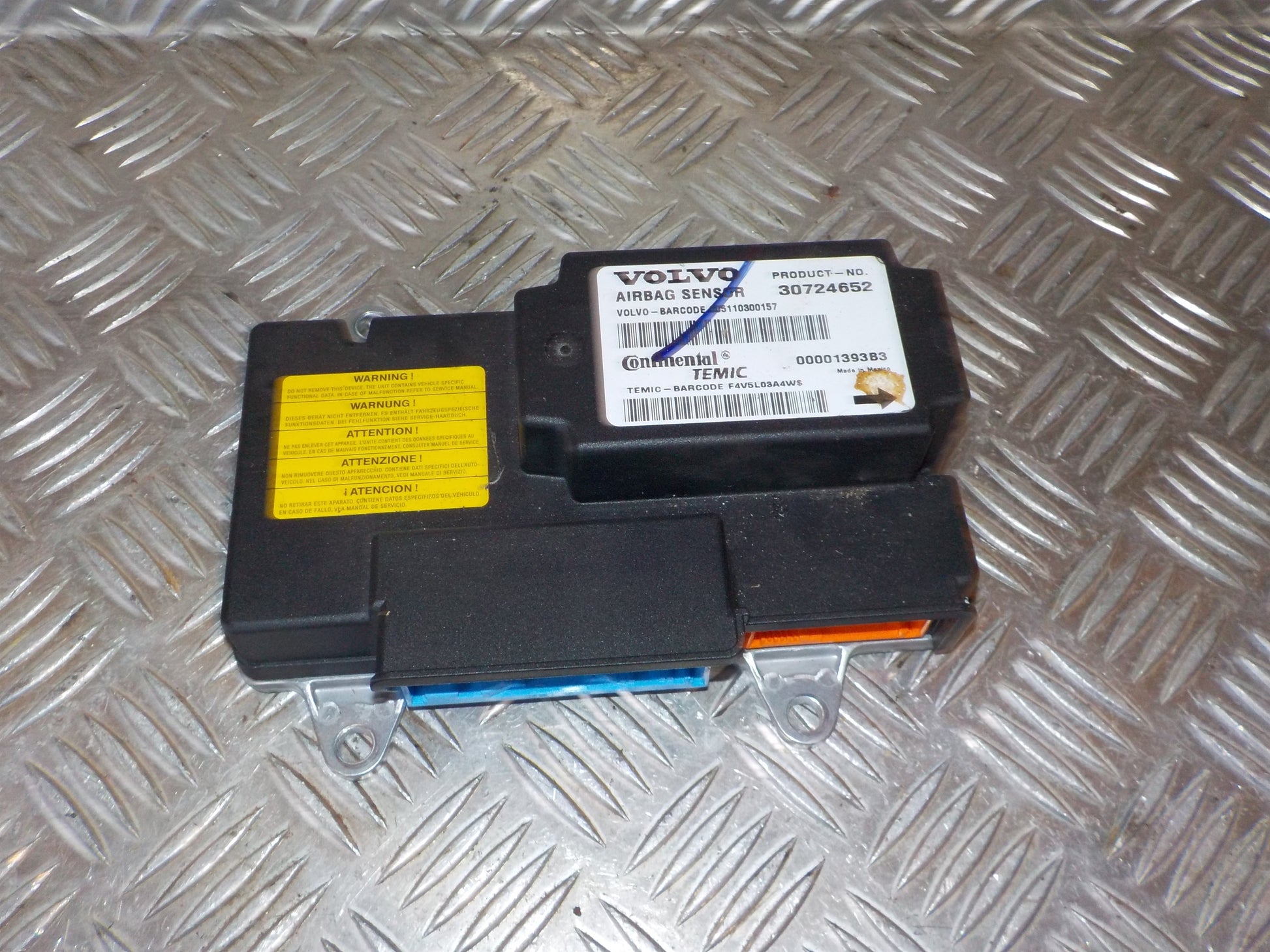 Volvo S40/V50 Airbag Elboks Med OEM Nr. 30724652 Fra Volvo Ophugger