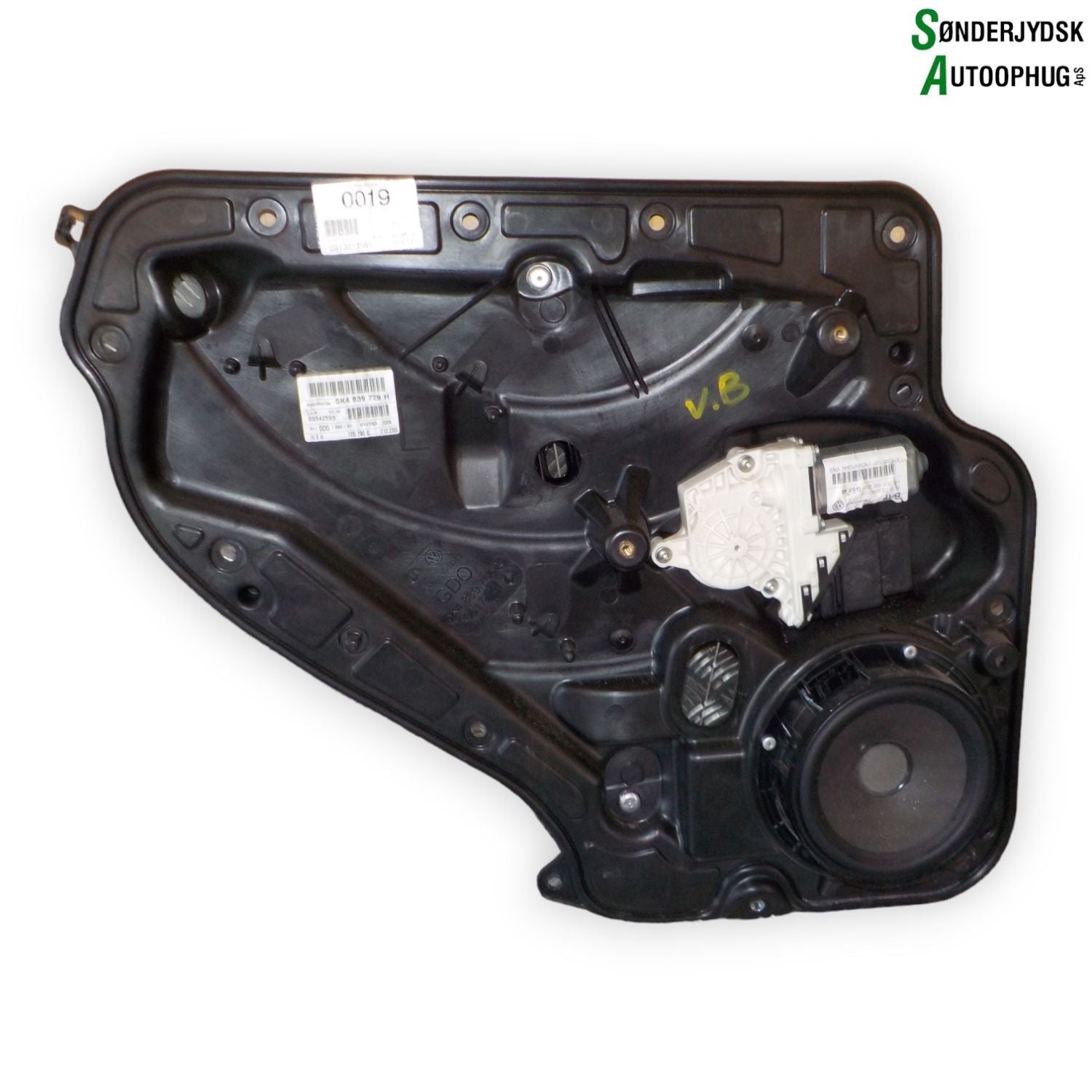 VW Golf 6 1K Rudemotor - Rudehejs Med OEM Nr. 5K0959703CVW2 Fra VW Ophugger