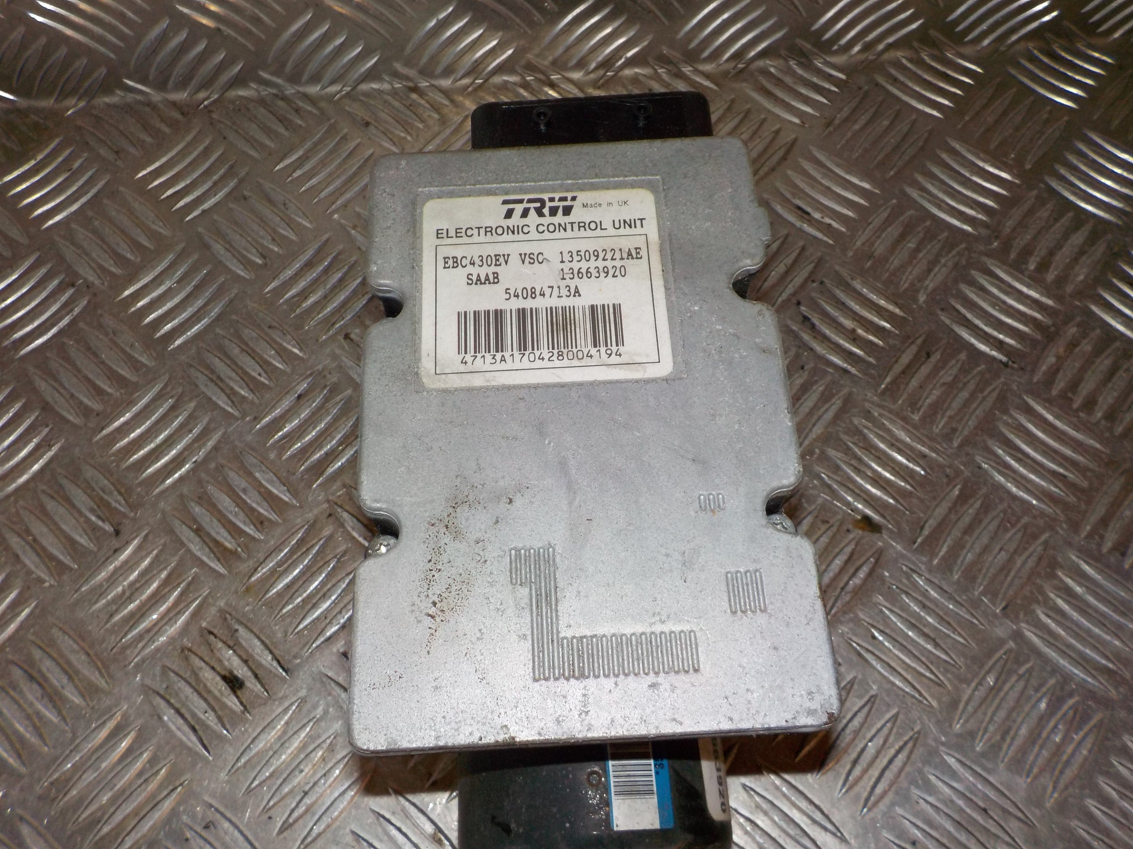 Saab 9-3 ABS Pumpe Med OEM Nr. 12801324 Fra Saab Ophugger