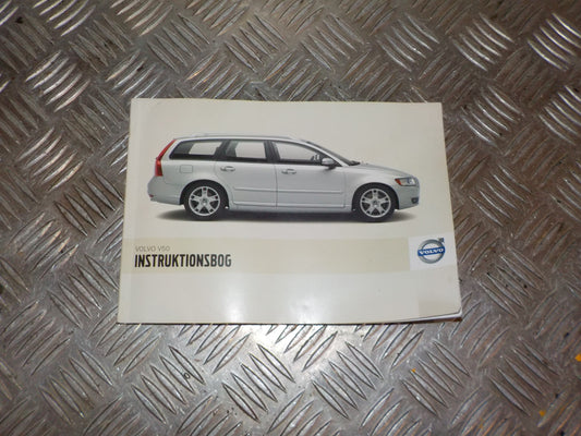 Volvo S40/V50 Instruktionsbog Med OEM Nr. DANSK Fra Volvo Ophugger