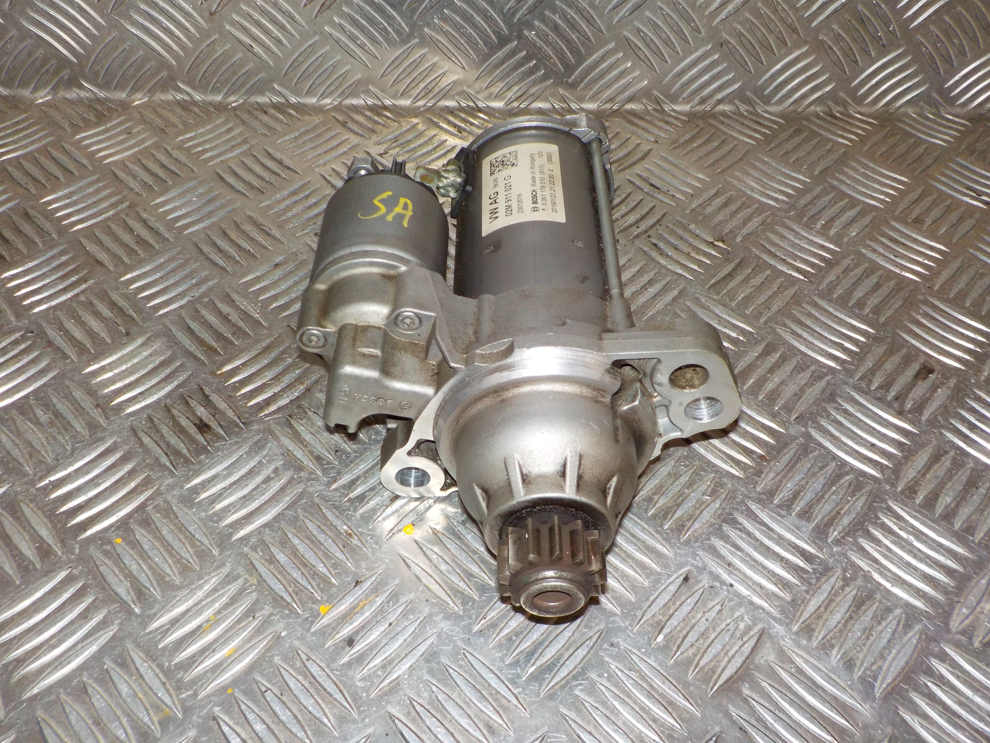 VW Up Starter Med OEM Nr. 02M911021G Fra VW Ophugger