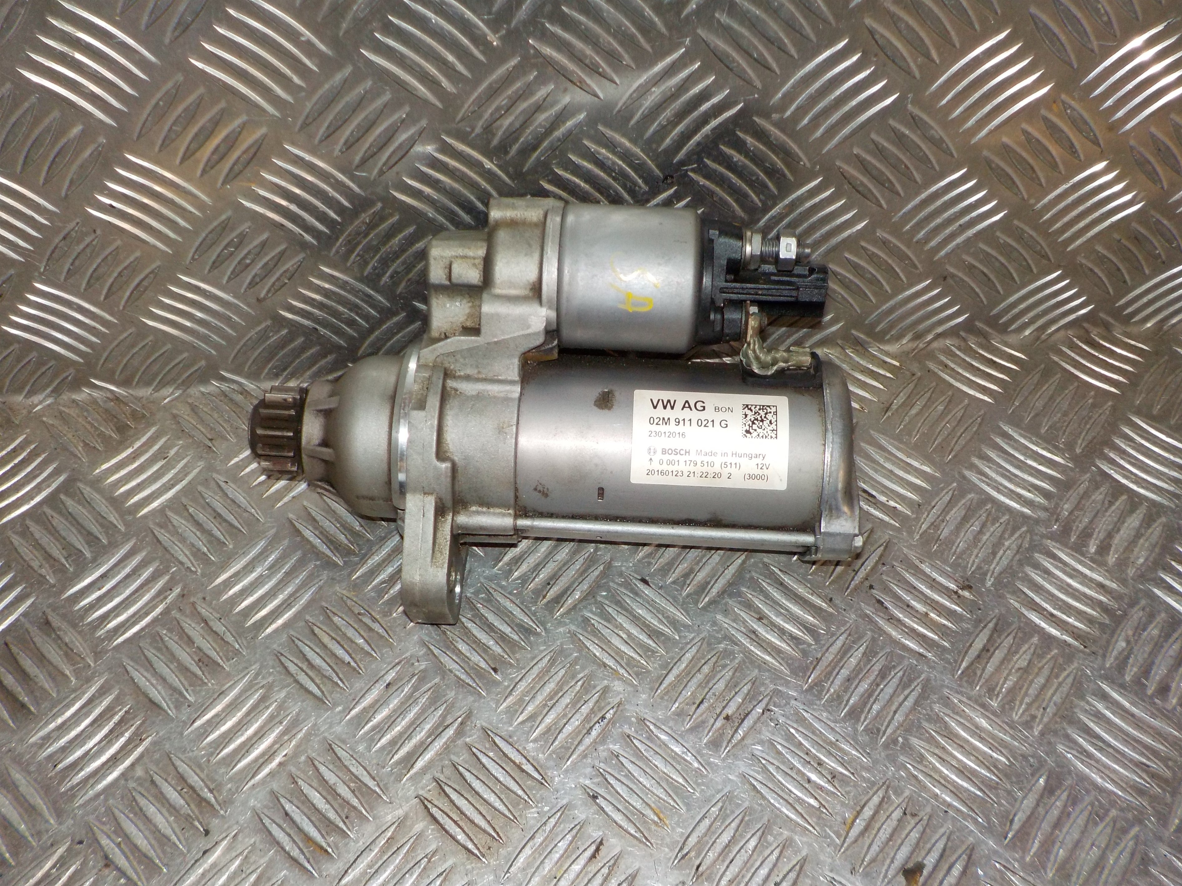 VW Up Starter Med OEM Nr. 02M911021G Fra VW Ophugger