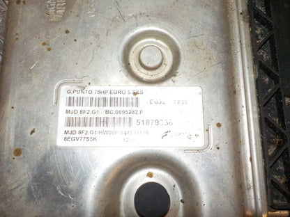 Fiat Punto Evo Startspærre Med OEM Nr. 51879336 Fra Fiat Ophugger