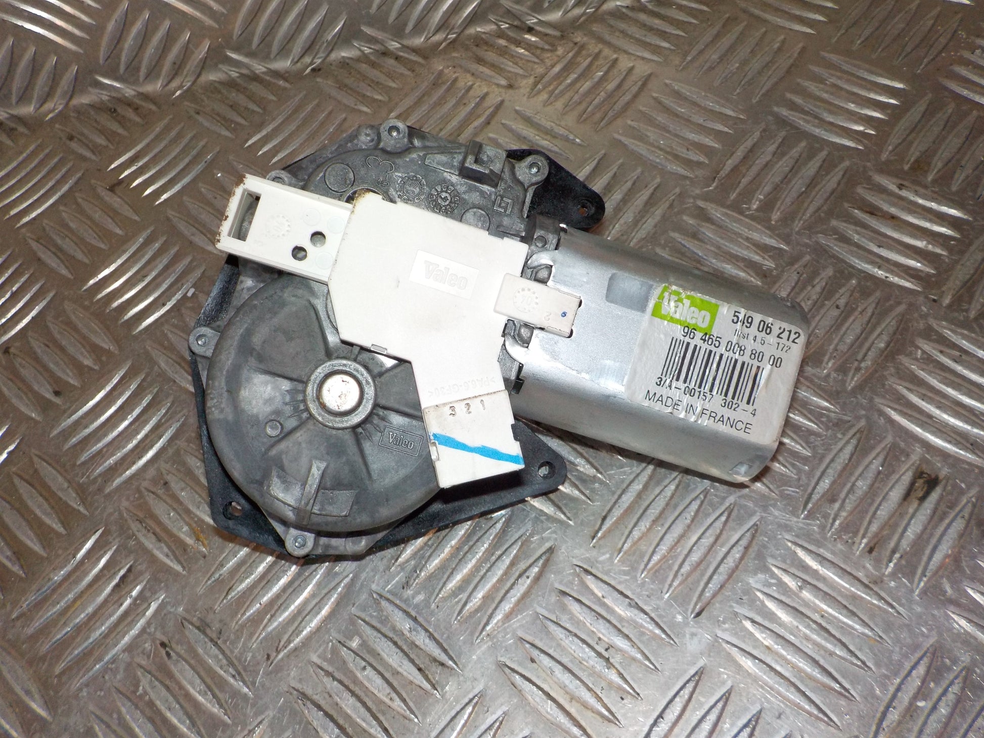 Peugeot 407 Bagrudevisker Motor Med OEM Nr. 964650088000 Fra Peugeot Ophugger