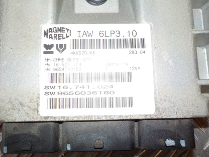 Peugeot 407 Startspærre Med OEM Nr. 9655708480 Fra Peugeot Ophugger