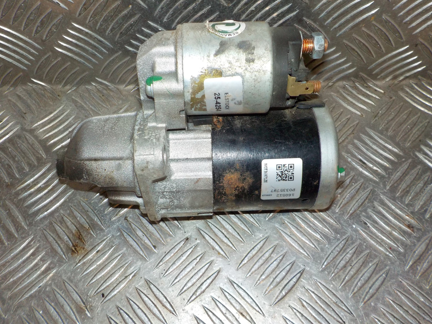 Opel Agila B Starter Med OEM Nr. 93194147 Fra Opel Ophugger