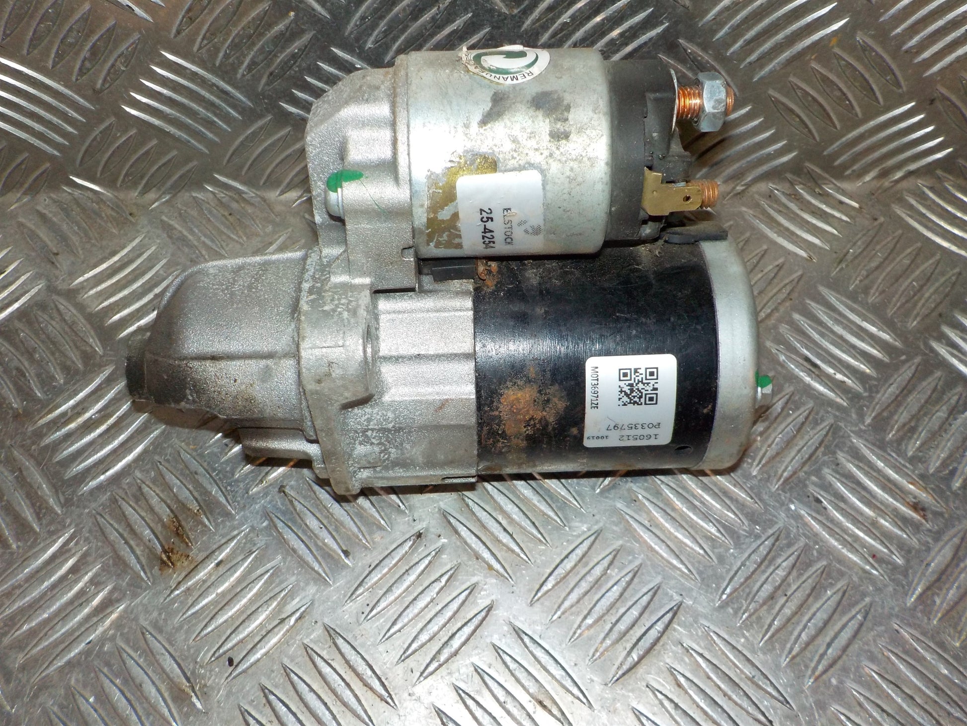 Opel Agila B Starter Med OEM Nr. 93194147 Fra Opel Ophugger