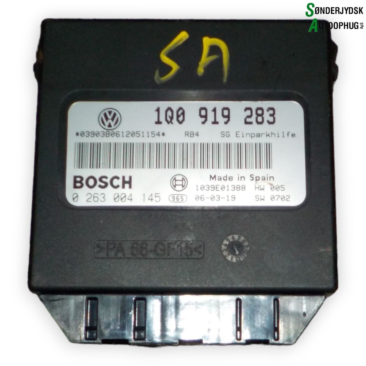 VW Eos Relæ Diverse Med OEM Nr. 1Q0919283A030 Fra VW Ophugger