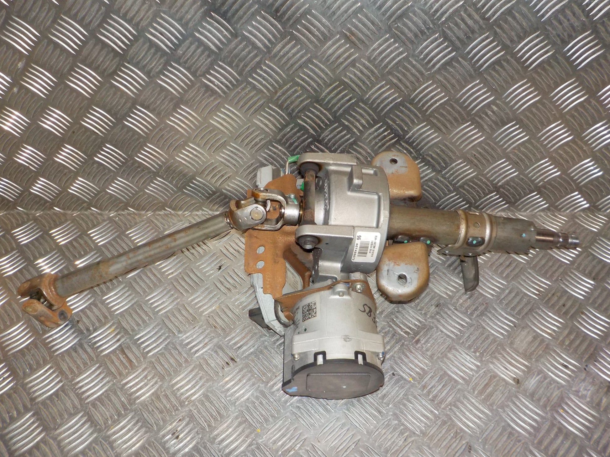 Fiat Panda Ratstamme M/El-Servo Med OEM Nr. 26096580 Fra Fiat Ophugger