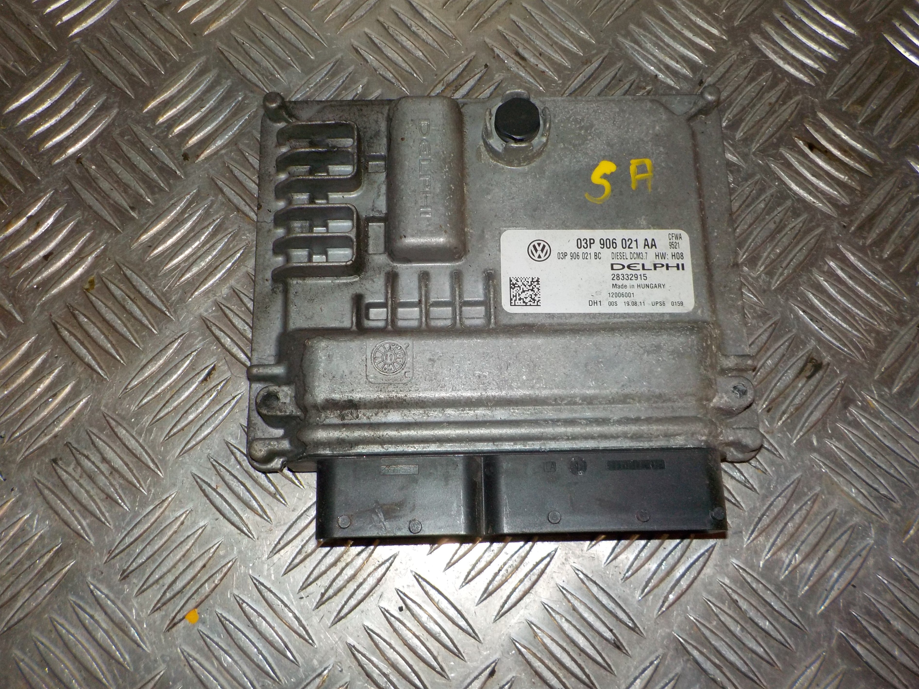 Seat Ibiza Motorstyring - Motorstyreboks - Injection Elboks Med OEM Nr. 03P906021AA Fra Seat Ophugger
