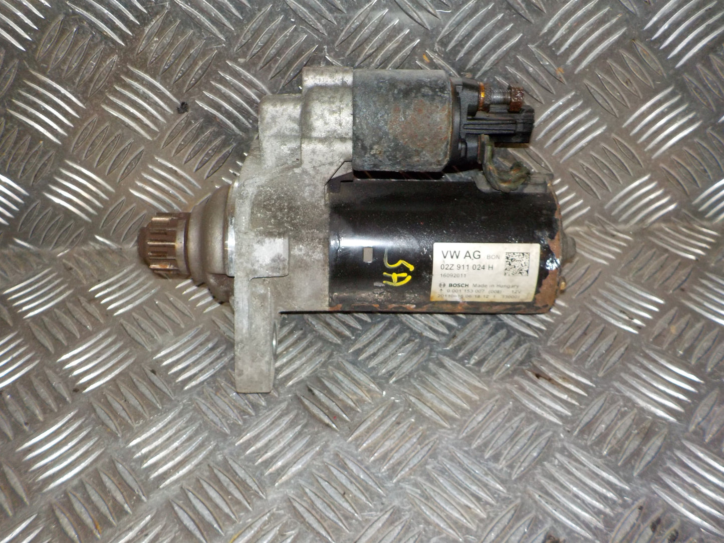Seat Ibiza 6J Starter Med OEM Nr. 02Z911024H Fra Seat Ophugger