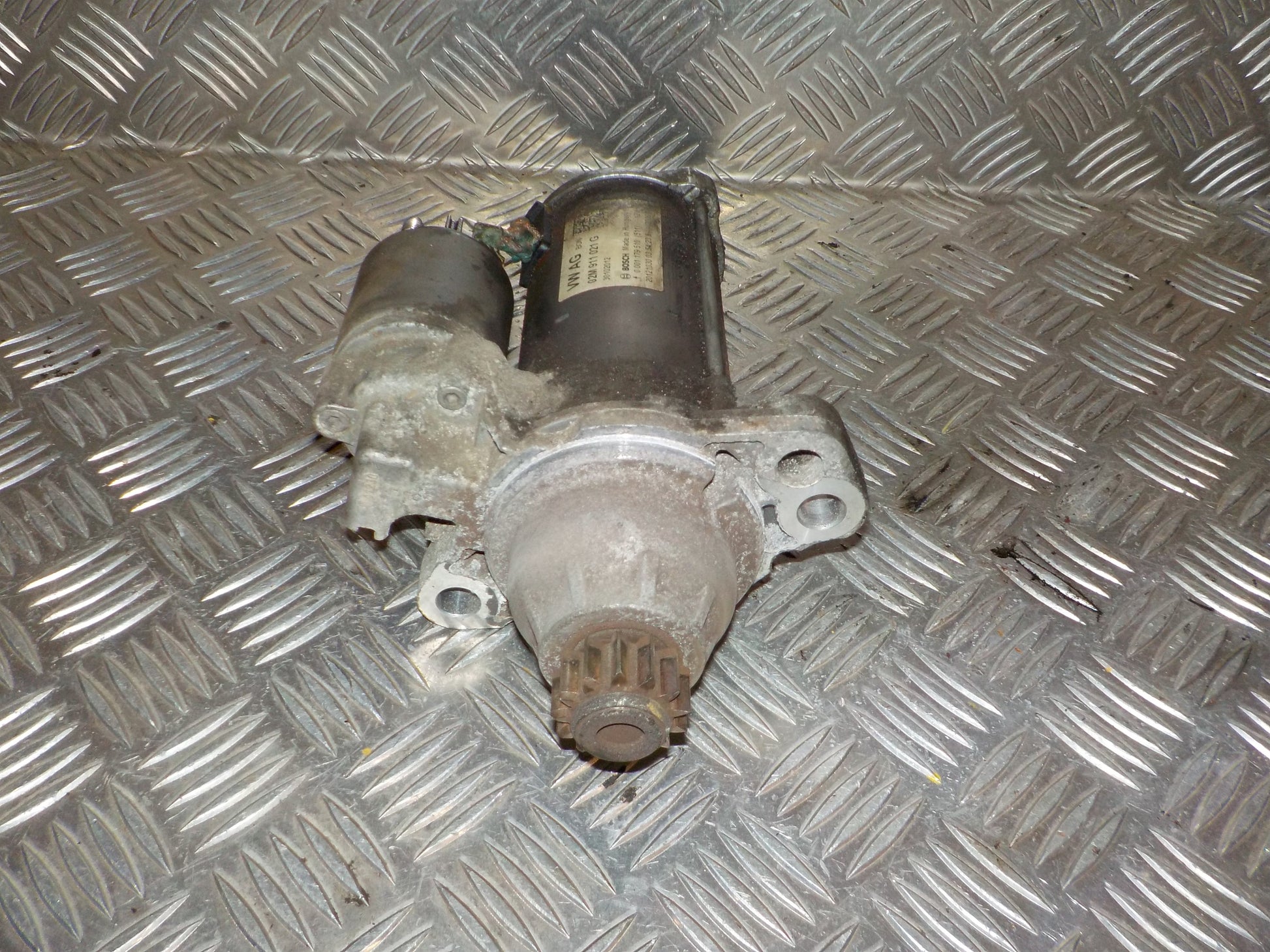 Skoda Citigo Starter Med OEM Nr. 02M911021G Fra Skoda Ophugger