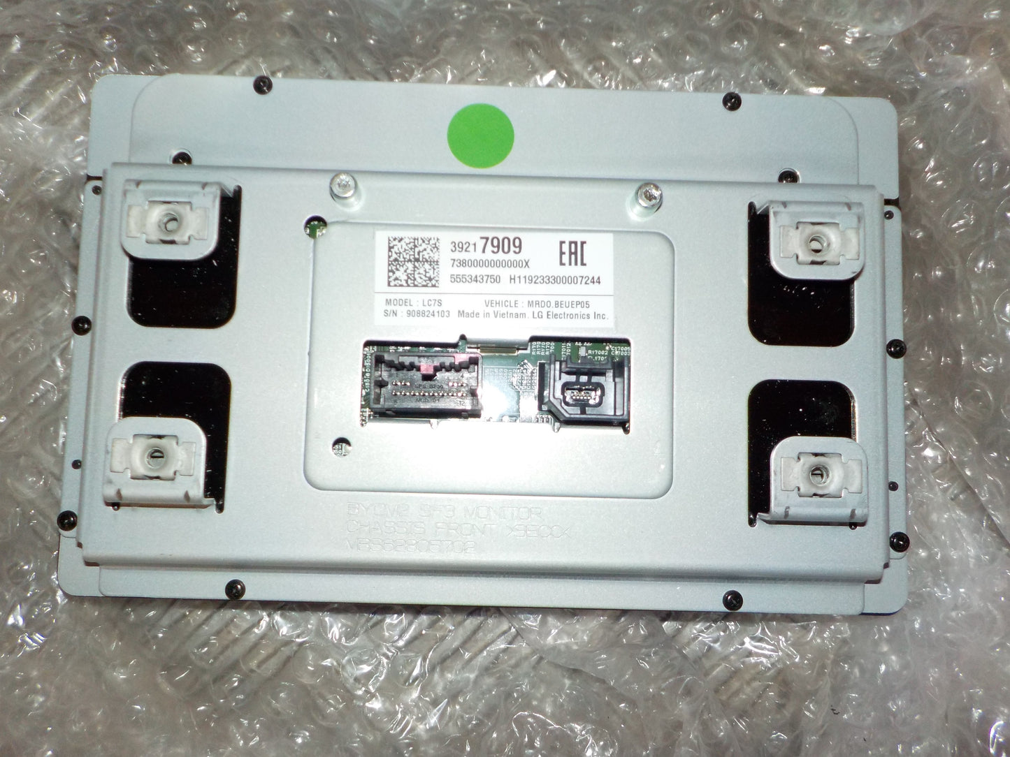 Opel Astra K Radio, Multi Display Med OEM Nr. 39217909 Fra Opel Ophugger