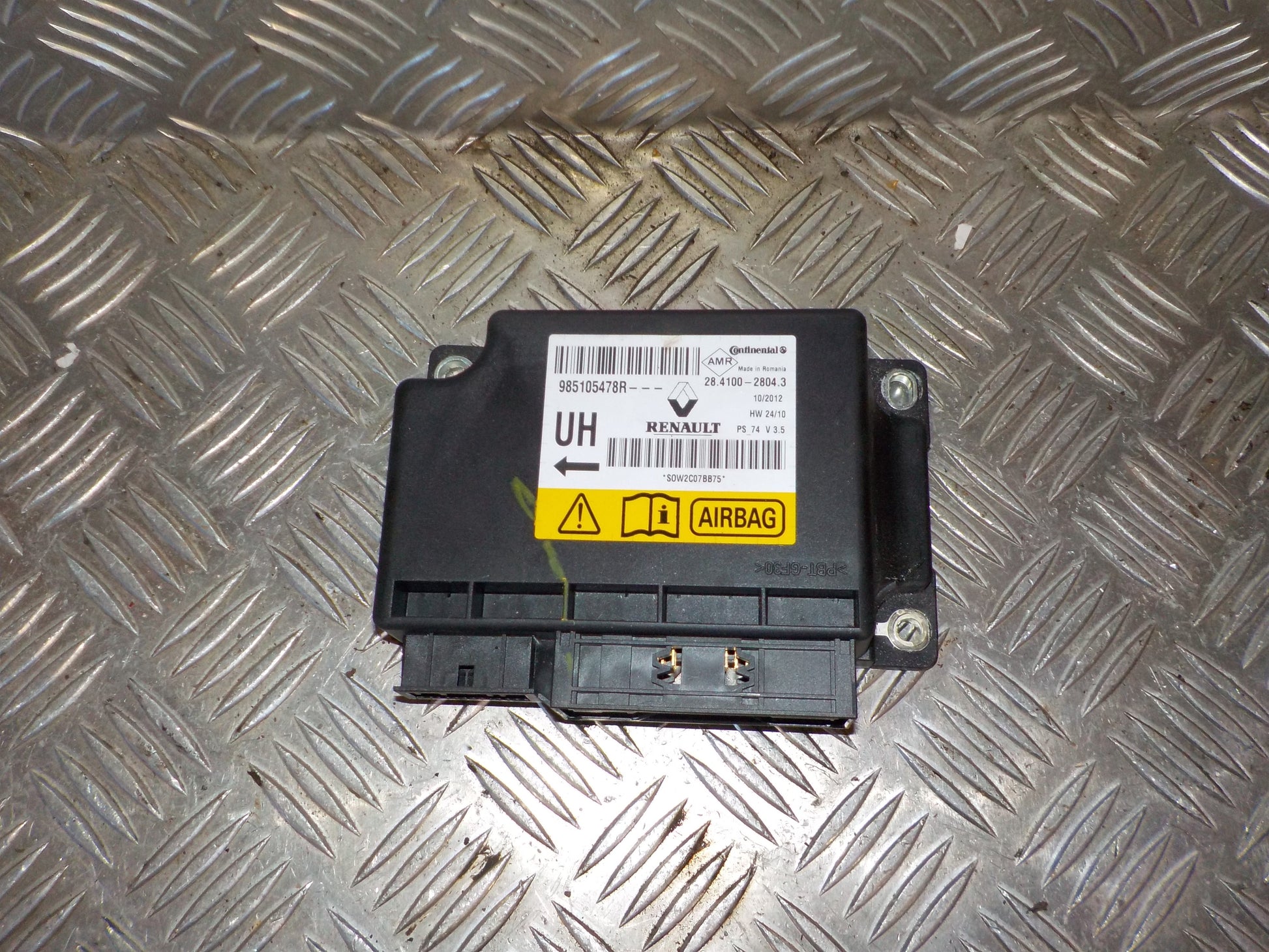 Renault Megane 3 Airbag Elboks Med OEM Nr. 985105478R Fra Renault Ophugger