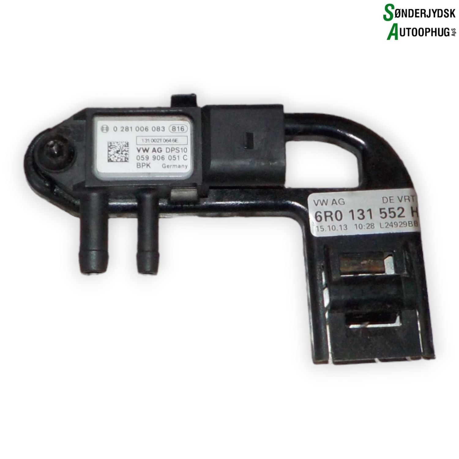VW Polo 6R Difference Tryk Sensor Med OEM Nr. 059906051C Fra VW Ophugger