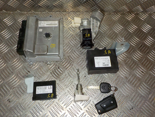 Citroen C1 Motorstyring - Motorstyreboks - Injection Elboks Med OEM Nr. 89661YV041 Fra Citroen Ophugger