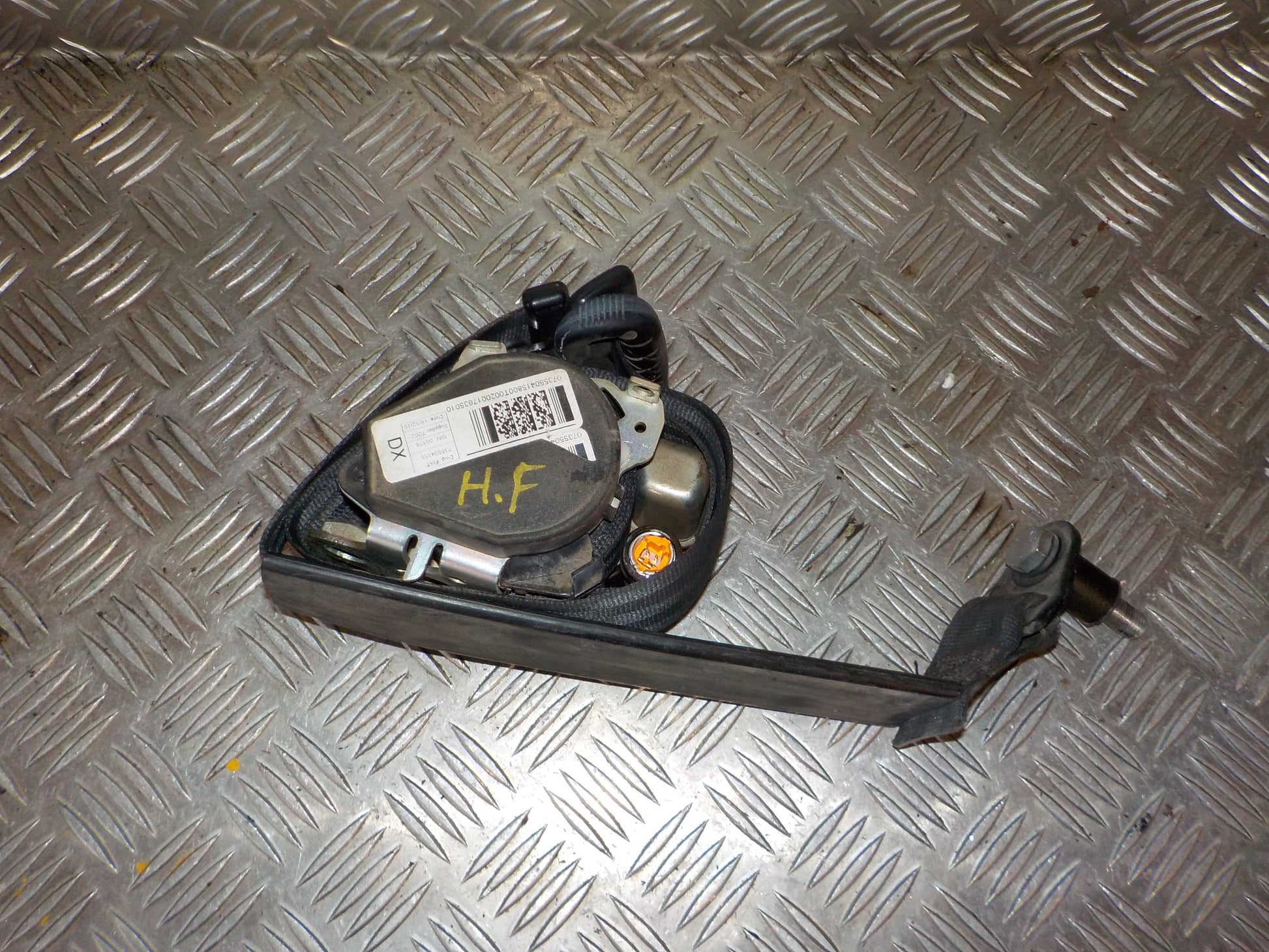 Fiat Doblo Sikkerhedsseler For Med OEM Nr. 735504158 Fra Fiat Ophugger