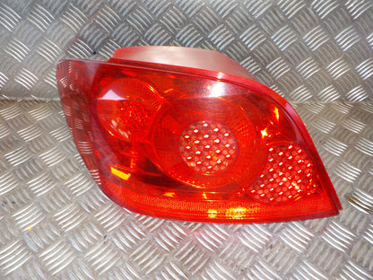 Peugeot 307 Baglygte Med OEM Nr. 6350X0 Fra Peugeot Ophugger