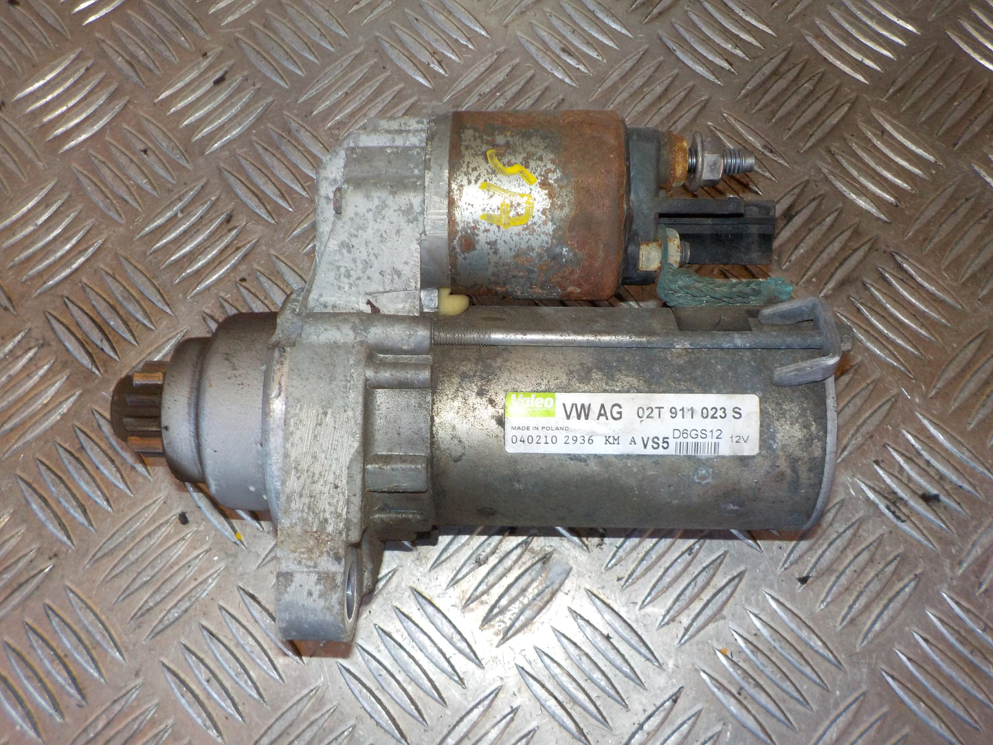 Seat Ibiza 6J Starter Med OEM Nr. 02T911023S Fra Seat Ophugger