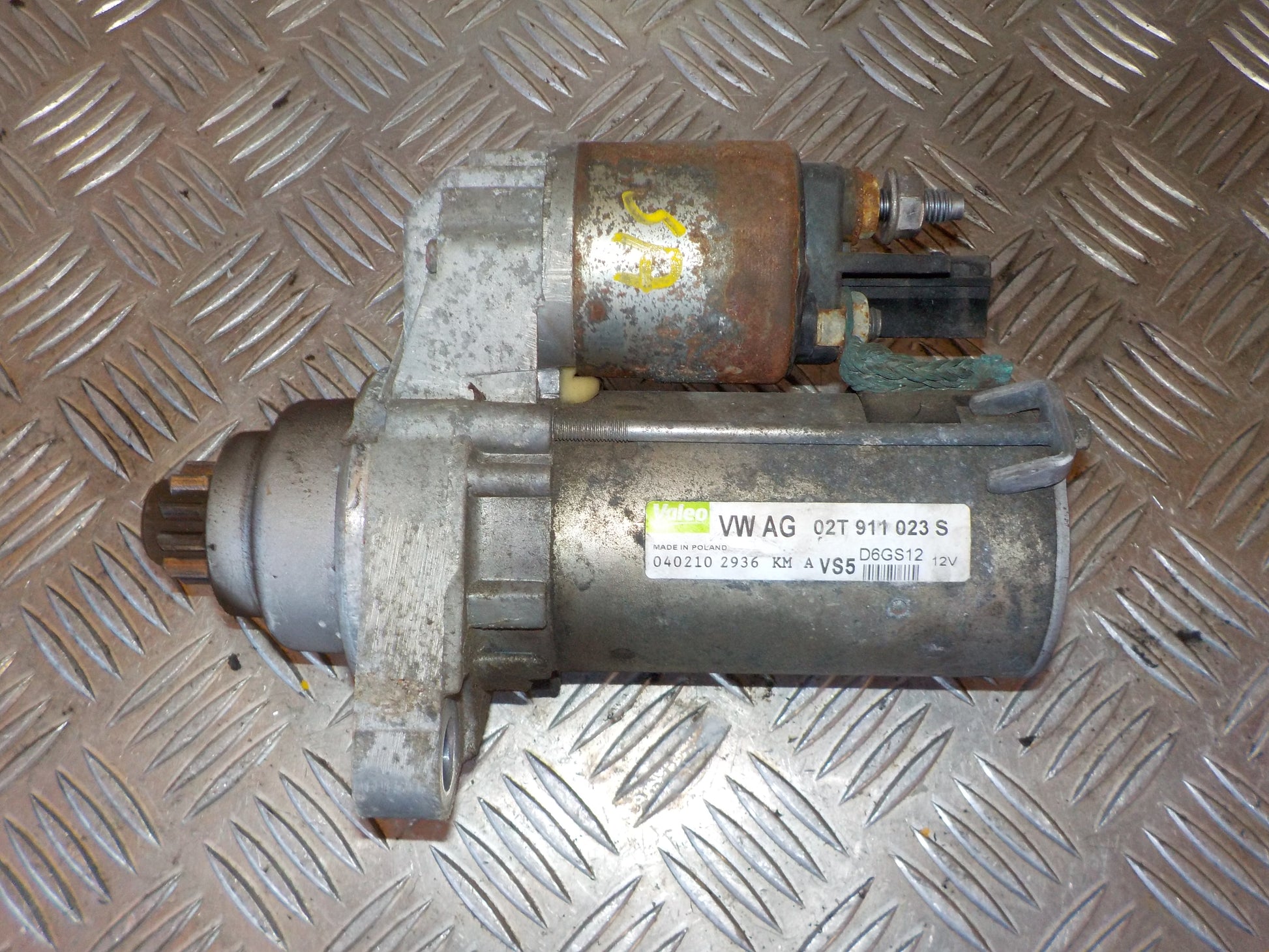 Seat Ibiza 6J Starter Med OEM Nr. 02T911023S Fra Seat Ophugger