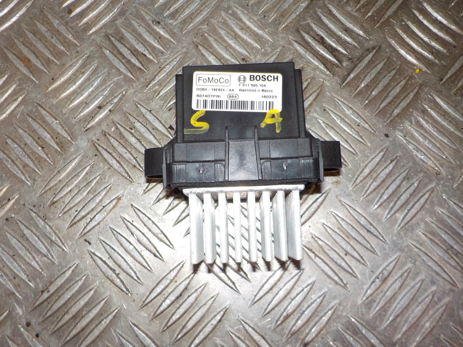Ford S-Max 2 Varmemodstand Med OEM Nr. DG9H19E624AA Fra Ford Ophugger
