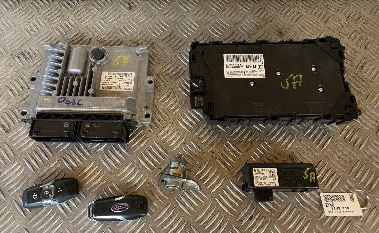Ford S-Max 2 Motorstyring - Motorstyreboks - Injection Elboks Med OEM Nr. 28535262 Fra Ford Ophugger