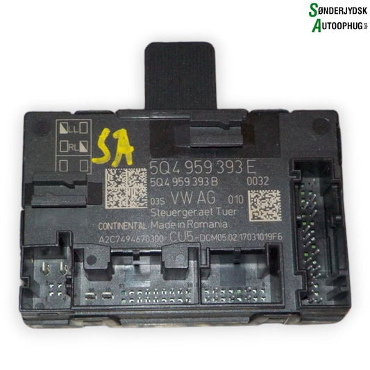 VW Golf 7 AU Bcm / Komfortkomputer Med OEM Nr. 5Q4959393E Fra VW Ophugger