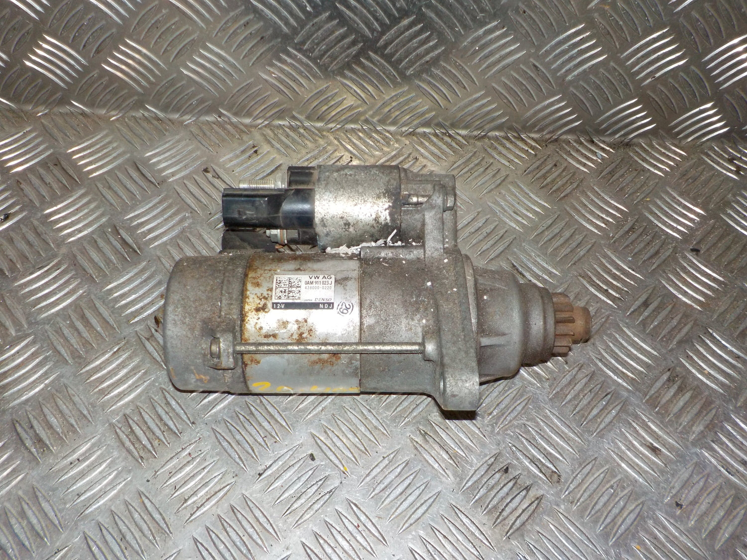VW Golf 7 AU Starter Med OEM Nr. 0AM911023G Fra VW Ophugger
