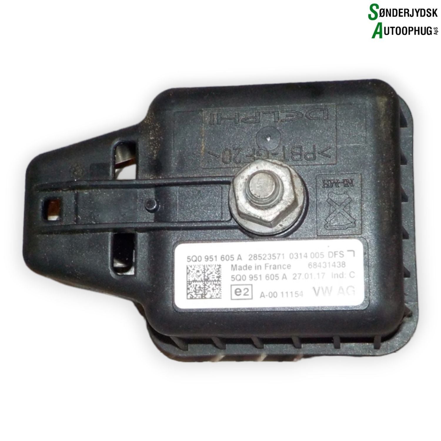 VW Golf 7 Au Alarmanlæg Med OEM Nr. 5Q0951605A Fra VW Ophugger